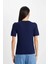 Regular Fit Bisiklet Yaka Saç Örgülü Kısa Kollu Triko Kazak D3306AX24WN 11