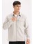 Regular Fit Polo Yaka Fitilli Kadife Gömlek Ceket D3380AX24AU 10