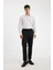Modern Fit Modern Kesim Poplin Desenli Pamuk Karışımlı Uzun Kollu Gömlek D3456AX24AU 7