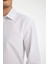 Modern Fit Modern Kesim Poplin Desenli Pamuk Karışımlı Uzun Kollu Gömlek D3456AX24AU 9