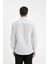 Modern Fit Modern Kesim Poplin Desenli Pamuk Karışımlı Uzun Kollu Gömlek D3456AX24AU 10