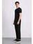 Kumaş Pantolon Tailored Regular Fit Basic Düz Cepli Düz Paça D3707AX24AU 10