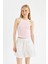 Coool Relax Fit Normal Bel Kısa Paça Keten Karışımlı Şort D3468AX24HS 9