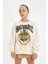 Kız Çocuk Harry Potter Oversize Geniş Kalıp Bisiklet Yaka Sweatshirt D3861A824AU 7