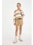 Kız Çocuk Relax Fit Bisiklet Yaka Nakışlı Sweatshirt D3862A824AU 8
