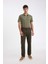 Regular Fit Normal Kesim Pantolon Düz Paça Cepli Basic Düz D1049AX24WN 8