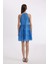 A Kesim Halter Yaka Brode Kolsuz Mini Elbise D4400AX24HS 10