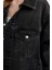 Oversize Geniş Kalıp Düğmeli Denim Ceket D4173AX24WN 10