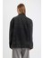 Oversize Geniş Kalıp Düğmeli Denim Ceket D4173AX24WN 11