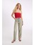 Slim Fit Dar Kesim Basic Düz Straplez Bluz D4231AX24HS 9