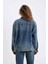 Oversize Geniş Kalıp Düğmeli Denim Ceket D4171AX24WN 11