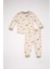 Erkek Bebek Pijama Takımı Safari Desenli Uzun Kollu Üst Uzun Alt 6