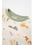 Erkek Bebek Pijama Takımı Safari Desenli Uzun Kollu Üst Uzun Alt 8