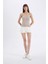 Slim Fit Dar Kesim U Yaka Ribana Basic Düz Atlet C0095AX24AU 7