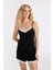 Fall in Love Pijama Takımı Regular Fit Viskon Askılı Üst Şort D1082AX24HS 12