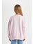 Kız Çocuk Looney Tunes Baskılı Oversize Geniş Kalıp Bisiklet Yaka Sweatshirt D2983A824AU 12
