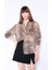 Regular Fit Leopar Desenli Uzun Kollu Gömlek D3721AX24AU 14