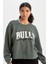 NBA Chicago Bulls Bisiklet Yaka Sweatshirt C8247AX24AU 8