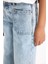 Kız Çocuk Wide Leg Geniş Bol Paça Cepli Pantolon D3719A824WN 16