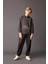 Erkek Çocuk Antrasit Kapüşonlu Baskılı Sweatshirt D3095A824AU 11