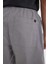 Relax Fit Gabardin Bermuda Şort D4697AX24HS 13