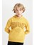 Erkek Çocuk Oversize Geniş Kalıp Baskılı Kapüşonlu Sweatshirt D3094A824AU 14