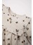 Kız Bebek Çiçek Desenli Fırfırlı Uzun Kollu Twill Elbise D3072A524AU 7