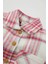 Kız Bebek Ekose Desenli Flanel Uzun Kollu Gömlek D3044A524WN 7