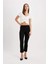 Flare Fit Süs Cepli Yüksek Bel Pantolon D4787AX24HS 9