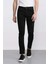 Carlo Skinny Fit Ekstra Dar Kalıp Normal Bel Ekstra Dar Paça Siyah Jean Pantolon R8763AZ24AU 13