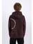 Erkek Çocuk Oversize Geniş Kalıp Baskılı Kapüşonlu Sweatshirt D3967A824WN 15