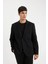 Slim Fit Dar Kesim Astarlı Düğmeli Blazer Ceket N0503AZ24AU 8
