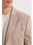 Slim Fit Dar Kesim Astarlı Düğmeli Blazer Ceket N0503AZ24AU 10