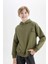 Erkek Çocuk Oversize Geniş Kalıp Sırt Baskılı Kapüşonlu Sweatshirt D3969A824WN 17