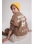 Erkek Çocuk Oversize Geniş Kalıp Bisiklet Yaka Baskılı Sweatshirt D3968A824WN 11