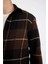 Regular Fit Kareli Oduncu Flanel Uzun Kollu Gömlek S9275AZ24AU 12