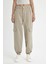 Gabardin Jogger Pantolon Normal Bel Basic Düz Kargo Cepli B0454AX24AU 11