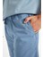 Relax Fit Gabardin Bermuda Şort D4697AX24HS 11