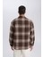 Regular Fit Kareli Oduncu Flanel Uzun Kollu Gömlek D4132AX24WN 14
