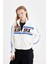Coool Loose Fit Baskılı Fermuarlı Kalın Sweatshirt D4763AX24AU 11