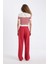 Standart Boy Kumaş Palazzo Pantolon Wide Leg Geniş Bol Paça Basic Düz Yüksek Bel C6402AX24AU 14