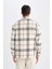 Regular Fit Kareli Oduncu Flanel Uzun Kollu Gömlek D4131AX24AU 12