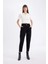 Paperbag Gabardin Kumaş Pantolon Yüksek Bel Cepli Basic Düz Standart Paça S2790AZ24WN 9