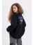 Oversize Geniş Kalıp Bisiklet Yaka Sırt Baskılı Kalın Sweatshirt D4939AX24AU 14