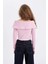 Fitted Omuzu Açık Basic Düz Fitilli Kaşkorse Fermuarlı Hırka D4793AX24AU 13