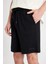 Relax Fit Cepli Basic Düz Şort D5104AX24SM 13