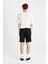 Relax Fit Cepli Basic Düz Şort D5104AX24SM 14