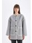 Relax Fit Cepli Düğmeli Çoban Dİkişli Kaşe Mont D5120AX24WN 15