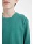 Erkek Çocuk Pijama Takımı Uzun Kollu Waffle Üst Beli Lastikli Uzun Alt D5343A824WN 9