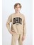 Erkek Çocuk Bisiklet Yaka Baskılı Sweatshirt D3034A824WN 9